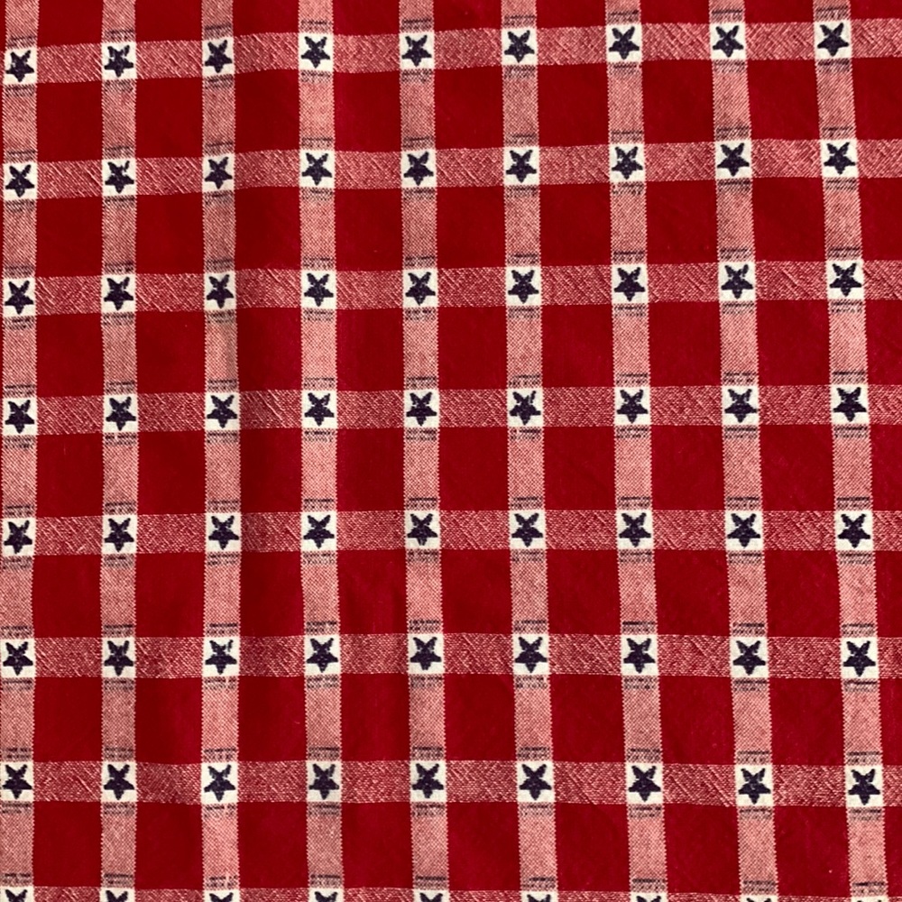 Red, White and Blue square tablecloth and 2 melamine trays🇺🇸🇺🇸🇺🇸